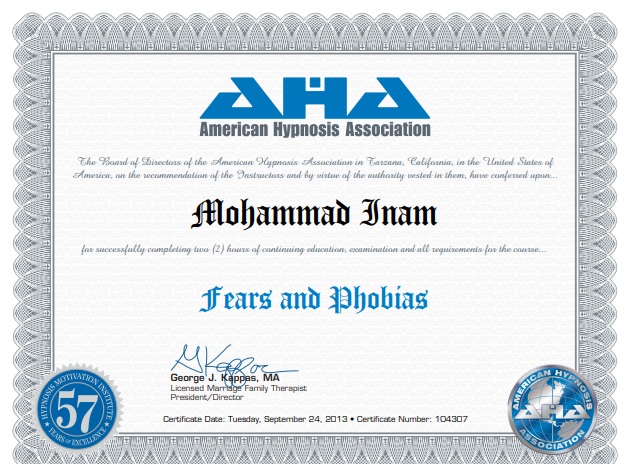 Fear & Phobias