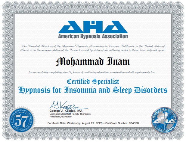Hypnosis for Insomnia and Sleep Disorders